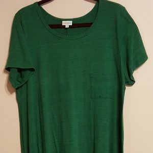 LulaRoe Carly 3X Green